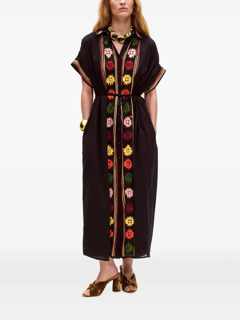 Carolina K Valerie kaftan dress
