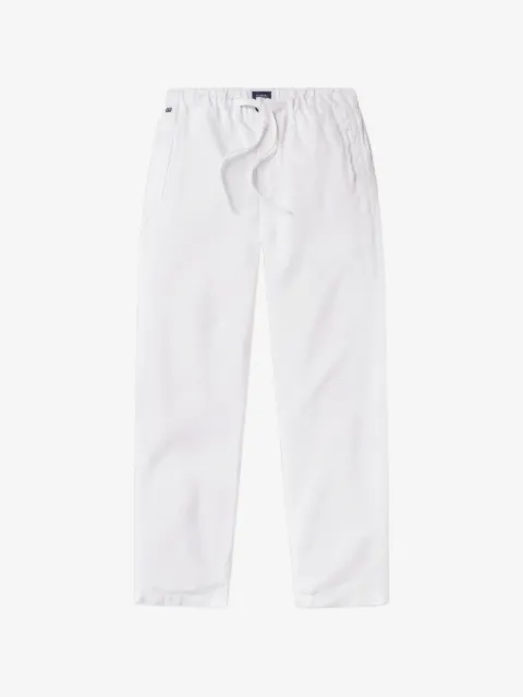 Citizens of Humanity drawstring linen trousers