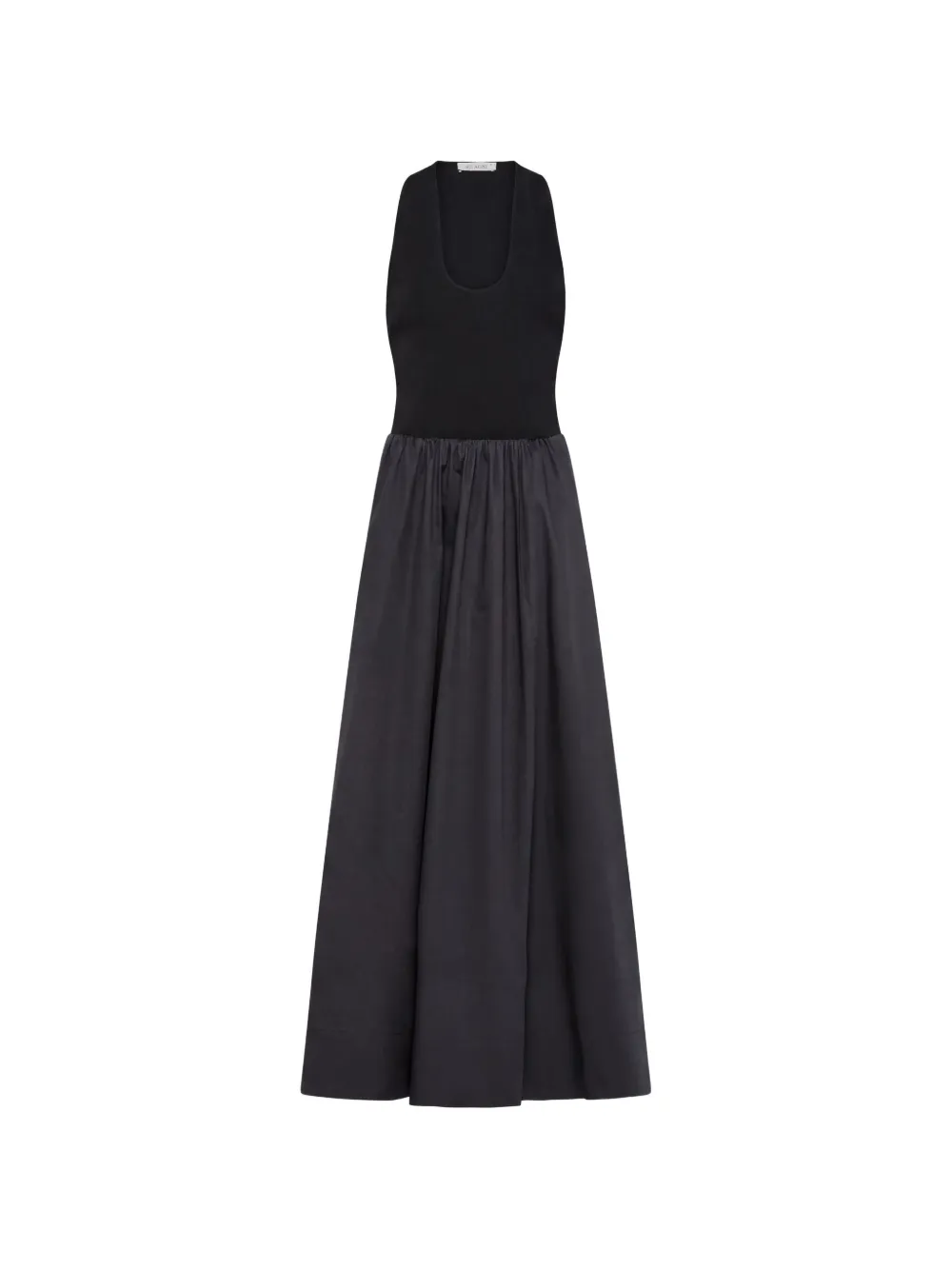 St. Agni plunge-neck maxi dress