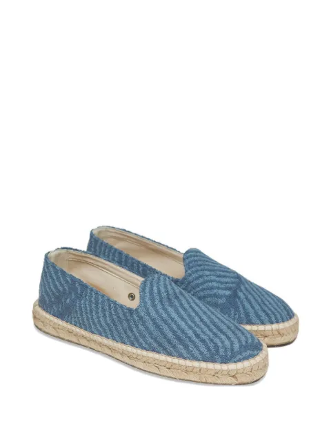 OAS Company Wavy terrycloth loafers