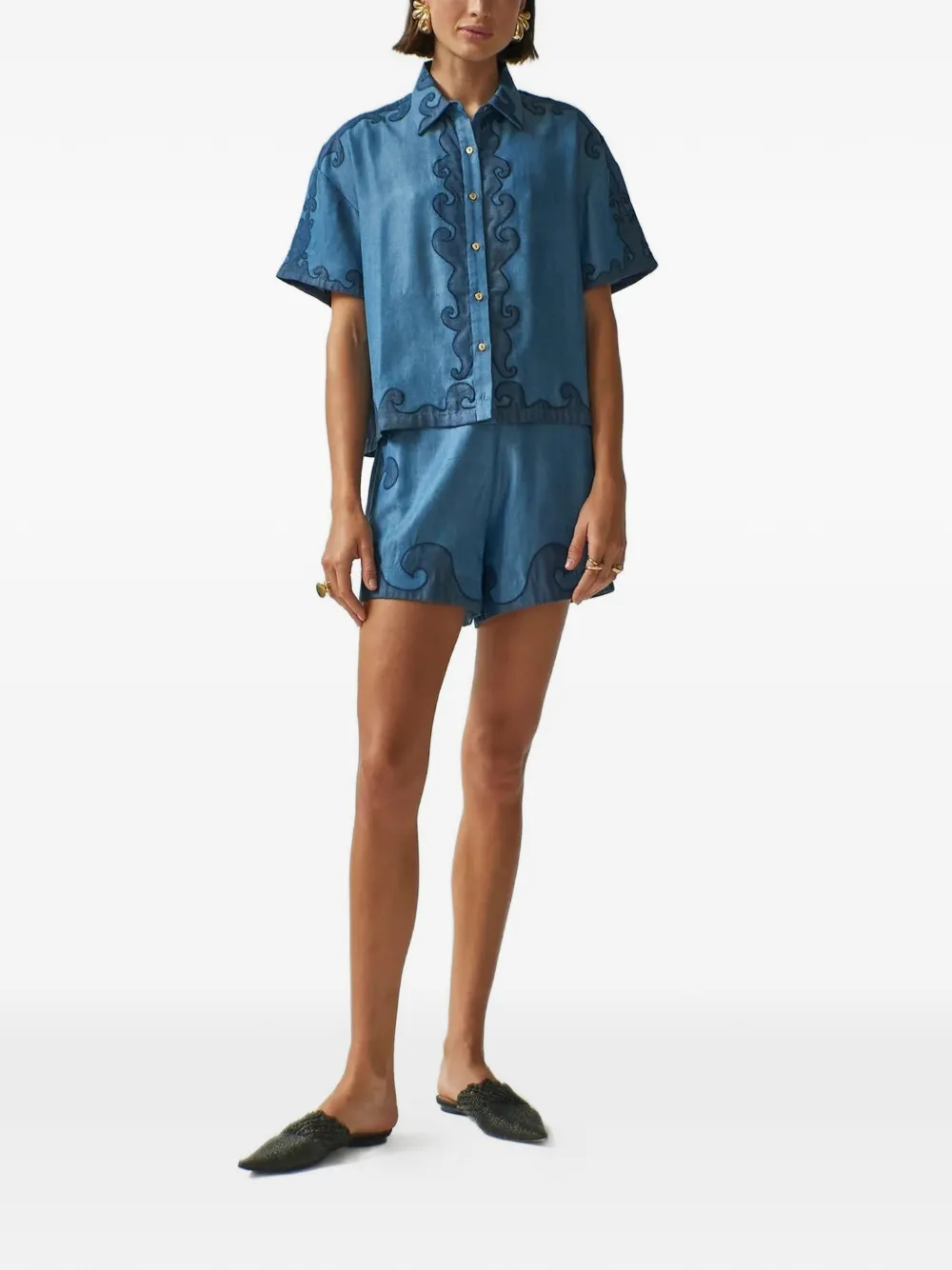 Carolina K Roma shorts Blauw