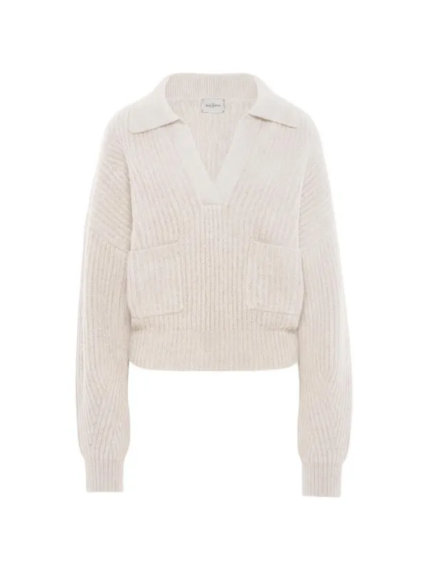 Le Kasha Orleans Cashmere Sweater in Neutrals