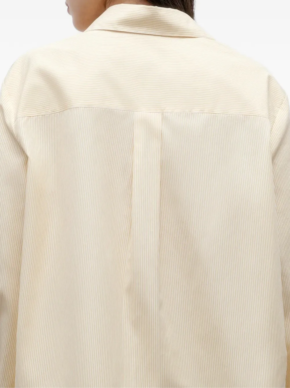 TWP Gestreept shirt Beige