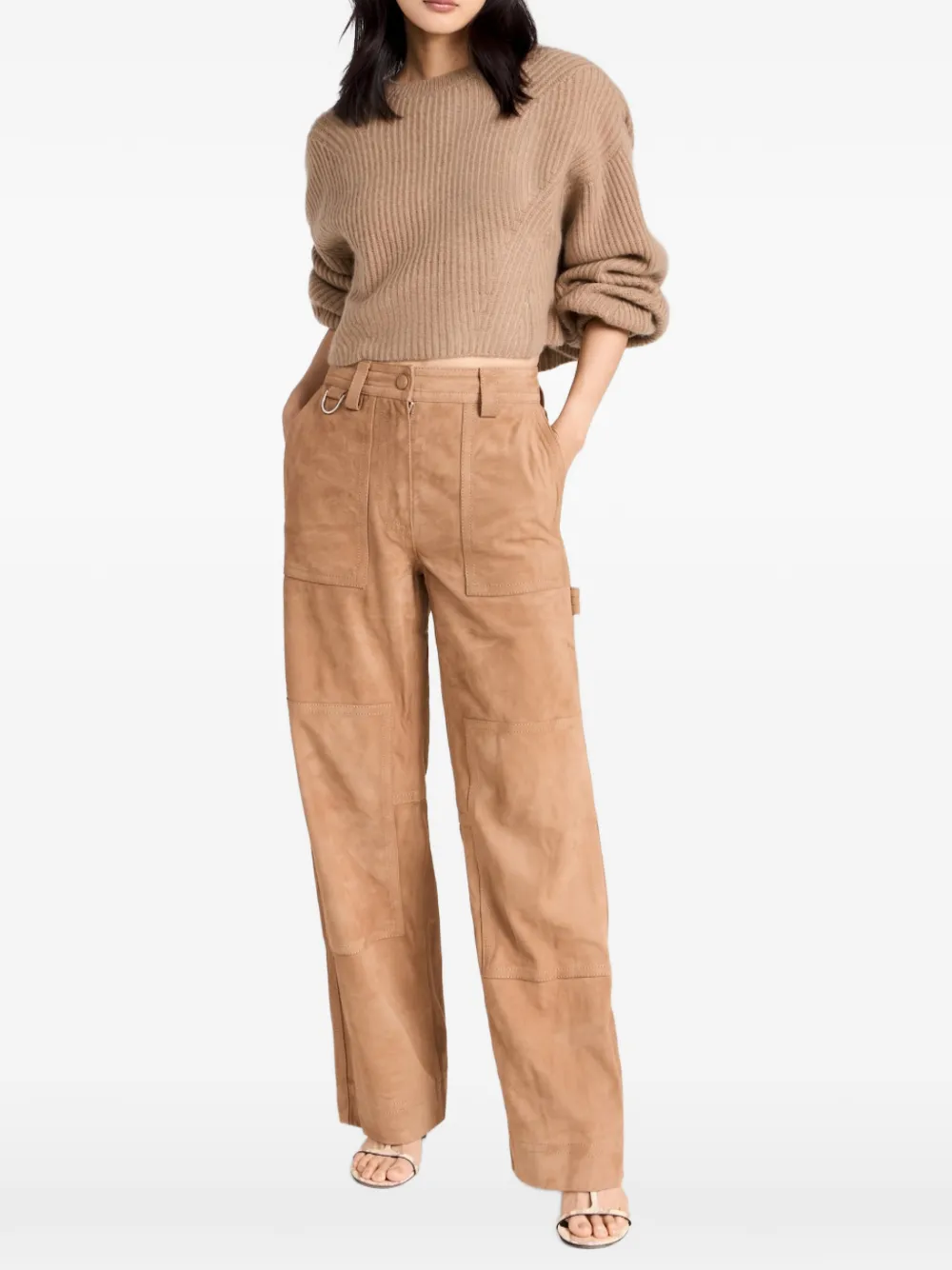 Le Kasha Yucutan ribbed sweater - Toni neutri