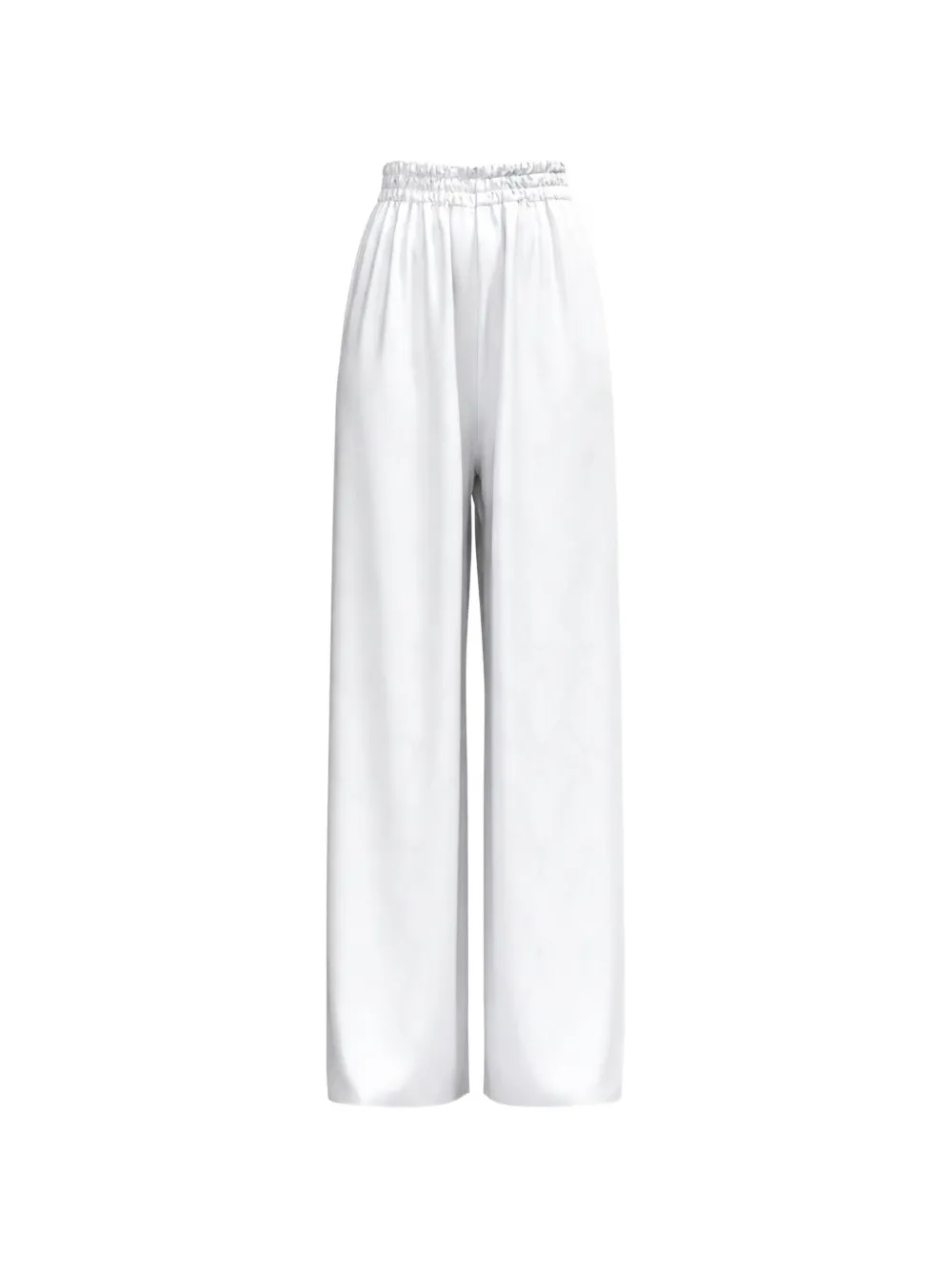 DIARRABLU Leer geometric-pattern trousers