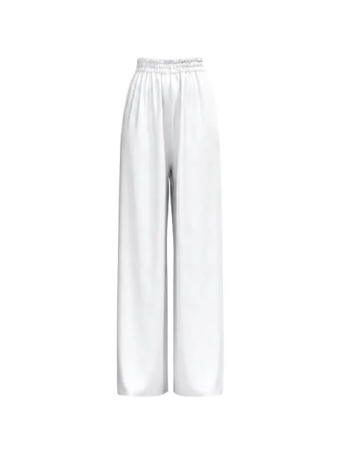 DIARRABLU Leer geometric-pattern trousers