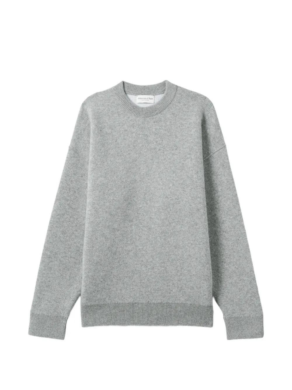 Johnstons of Elgin crew-neck sweater - Grigio