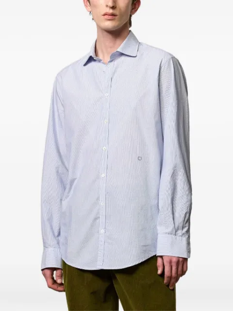Massimo Alba camisa manga larga con motivo de rayas