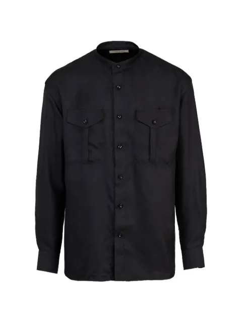 Giuliva Heritage Livio band-collar shirt