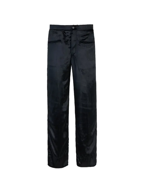 Giuliva Heritage Amedeo Straight-leg Trousers in Black
