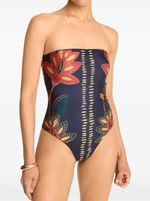DIARRABLU Nyra strapless swimsuit