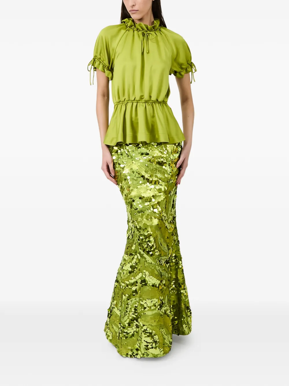  Aknvas Blusa Rosalina - Verde 