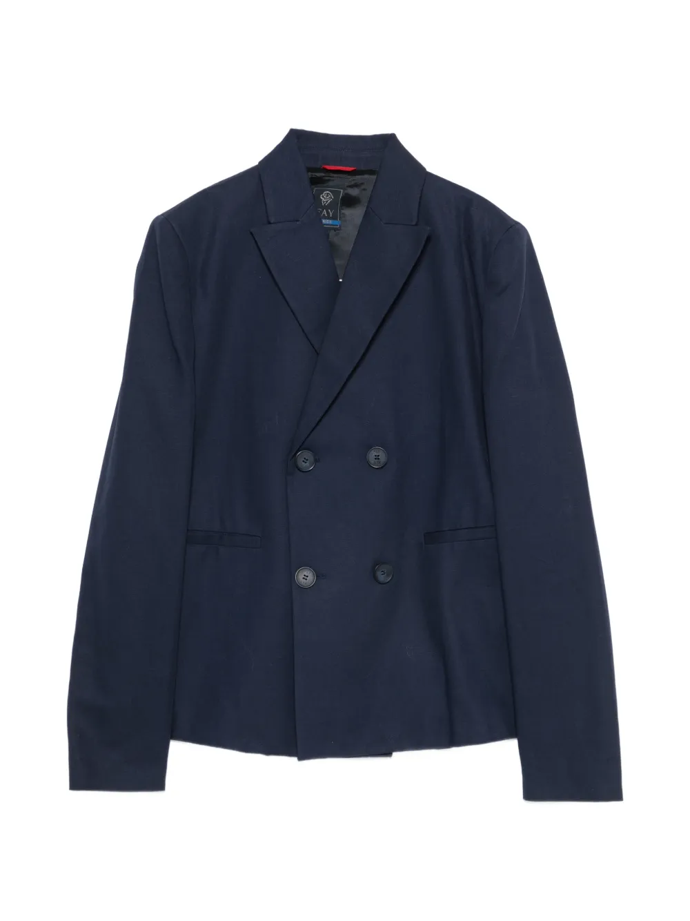 Fay Kids double-breasted blazer - Blu