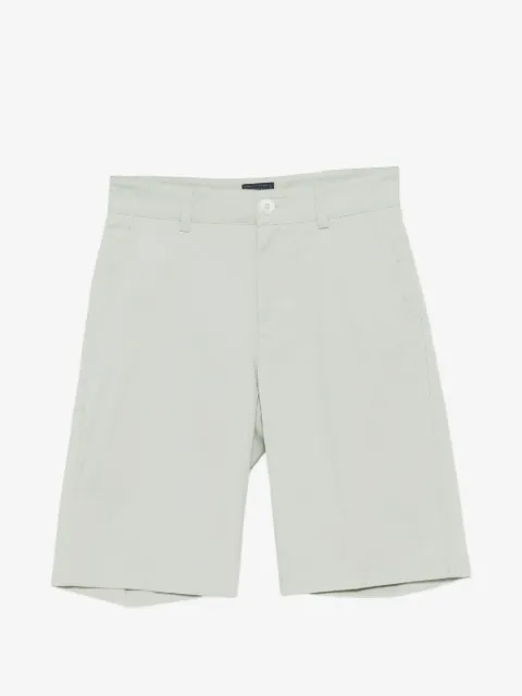 Fay Kids logo-embroidered shorts