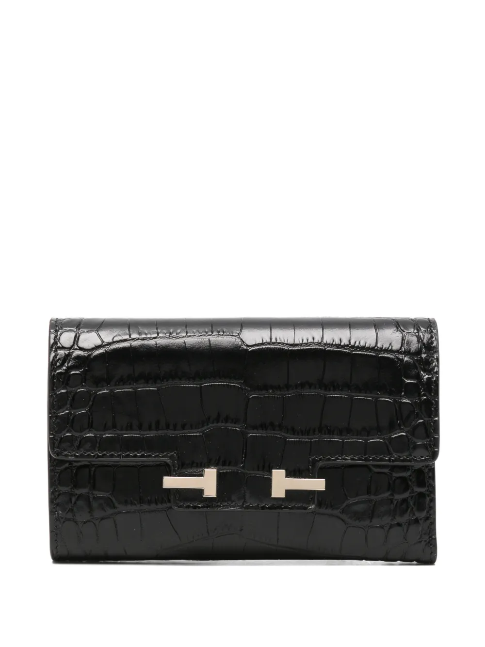 TOM FORD T-embellishment wallet - Nero