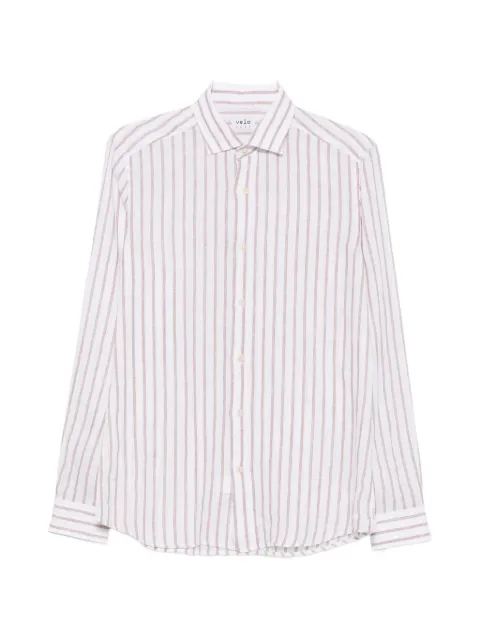 VELA SHOP striped long-sleeve shirt