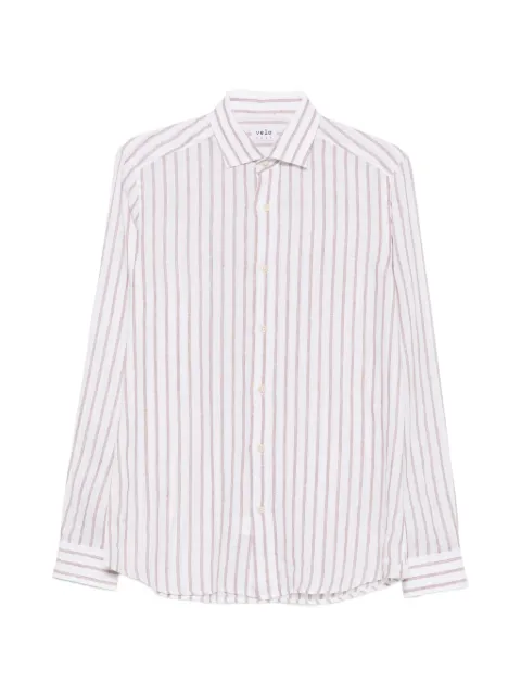 VELA SHOP striped long-sleeve shirt