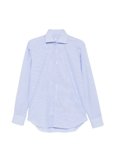 VELA SHOP vertical-stripe shirt