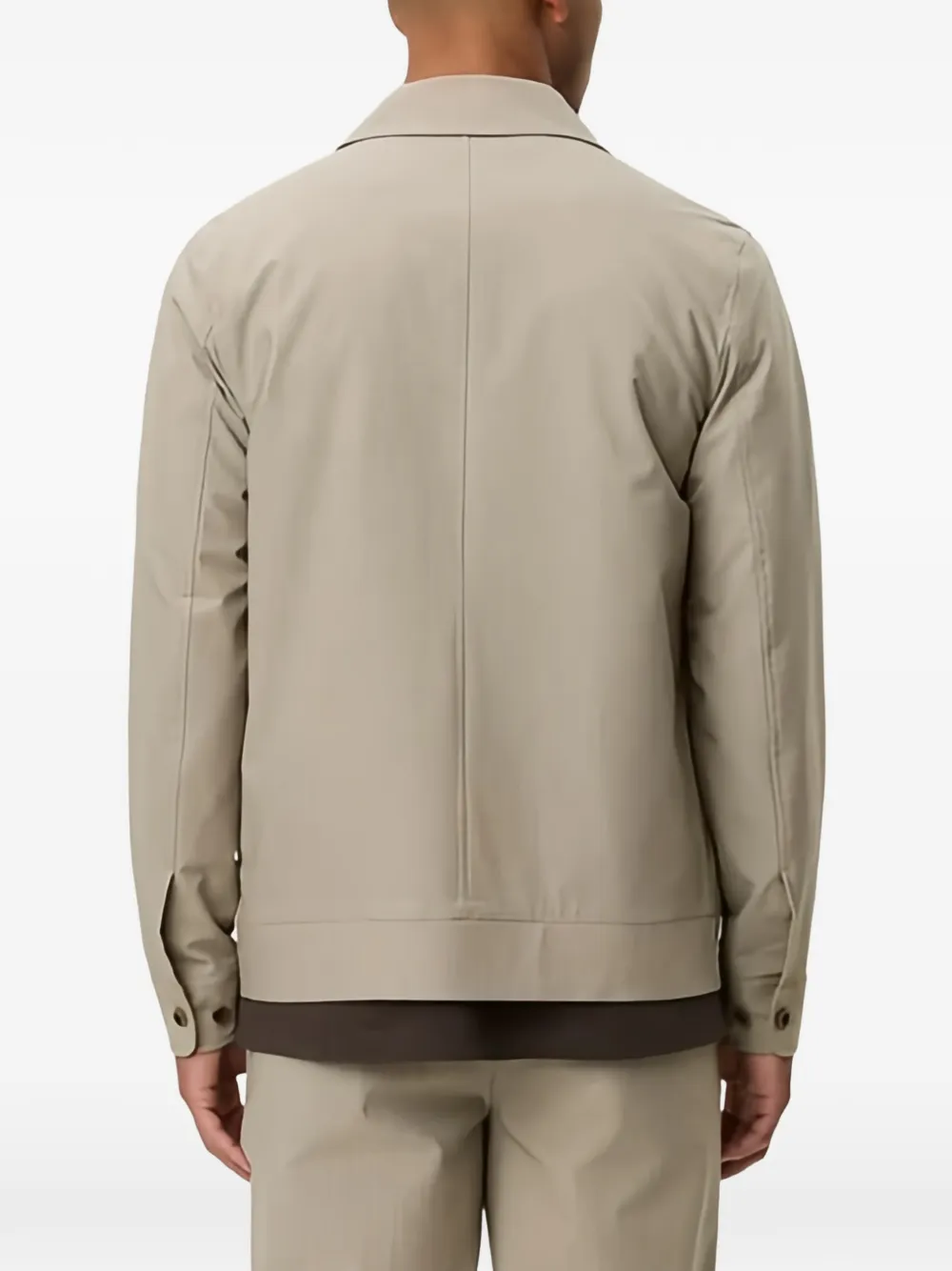 Les Deux Como bomberjack met rits Beige