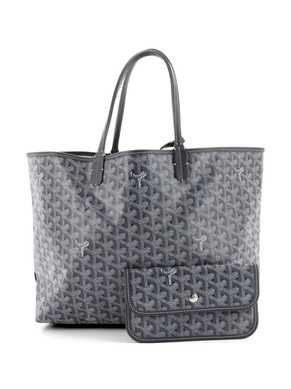 Goyard Pre-Owned Saint Louis Coated Canvas PM tote bag - Grigio