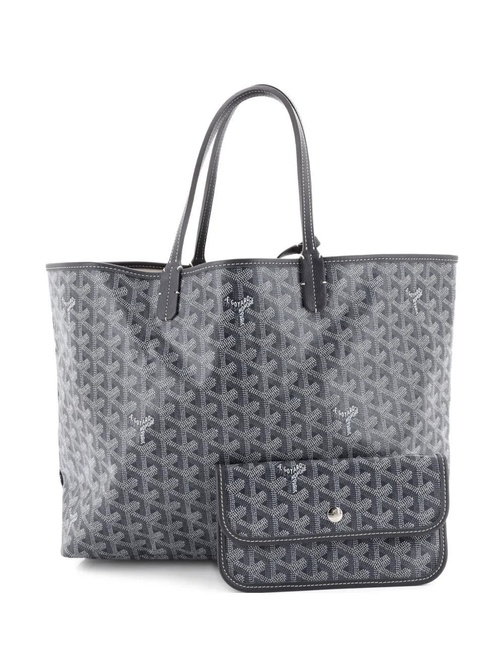 Goyard Pre-Owned Saint Louis Coated Canvas PM tote bag - Grigio