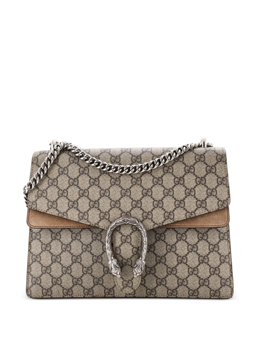 Gucci Pre-Owned Dionysus Bag GG Coated Canvas Medium shoulder bag - Marrone