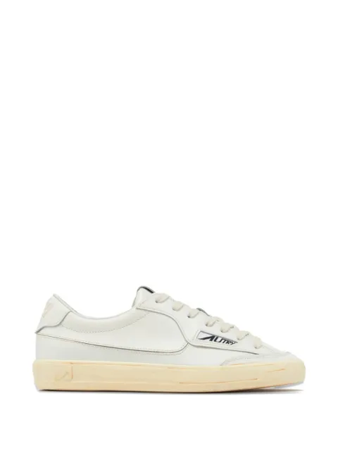 Autry Windscape logo-patch leather sneakers