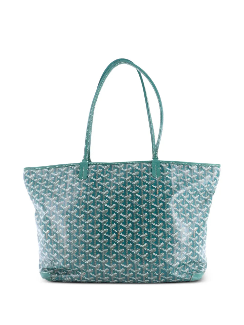 Goyard Pre-Owned Borsa tote Artois GM in tela cerata - Verde