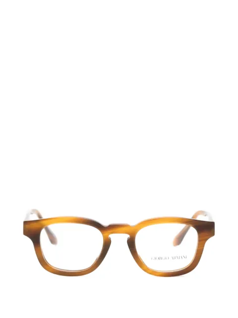 Giorgio Armani square-frame glasses