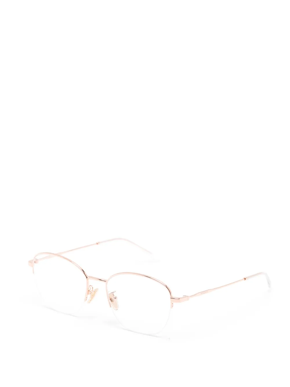 Vogue Eyewear Bril met half montuur Roze