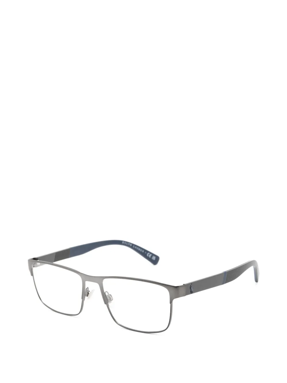 POLO RALPH LAUREN EYEWEAR Bril met rechthoekig montuur Grijs