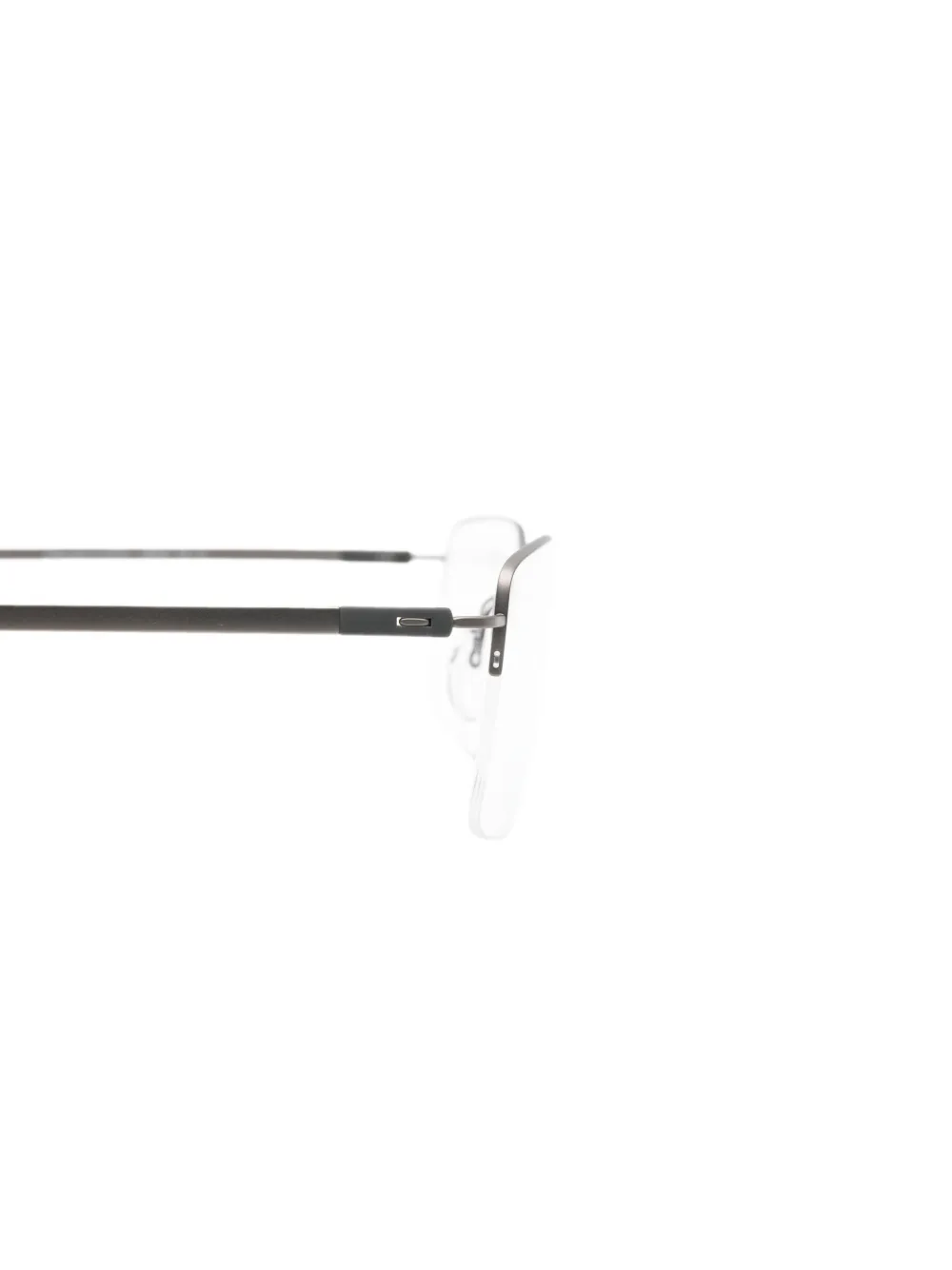  Silhouette Gafas Con Montura Rectangular - Gris 