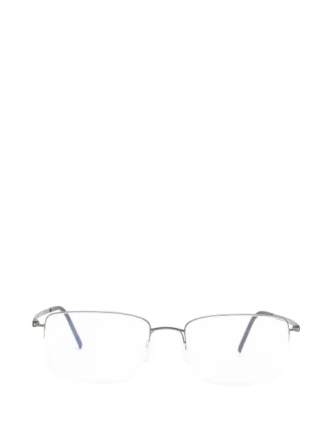 Silhouette rectangle-frame glasses