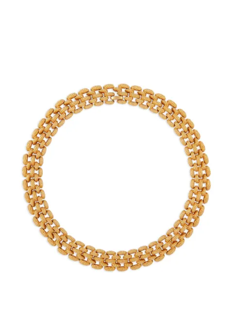 Monet Pre-Owned 1970 cut-out necklace