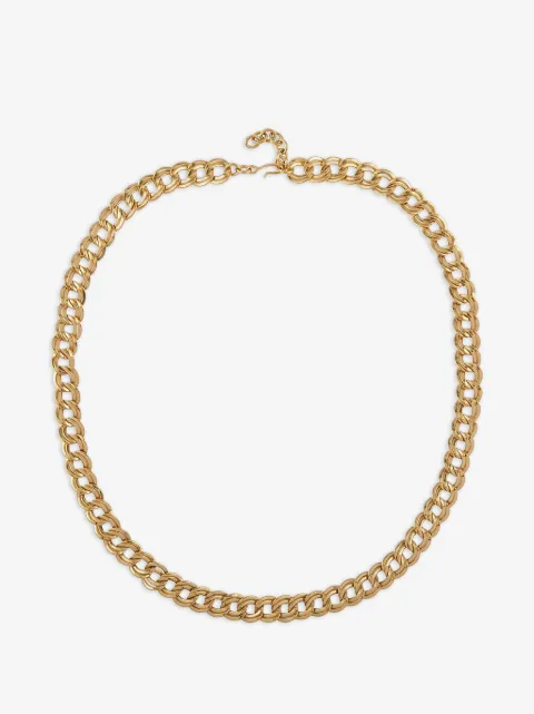 Monet Pre-Owned 1980 curb-chain necklace