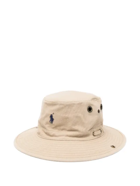 Polo Ralph Lauren logo-embroidered bucket hat