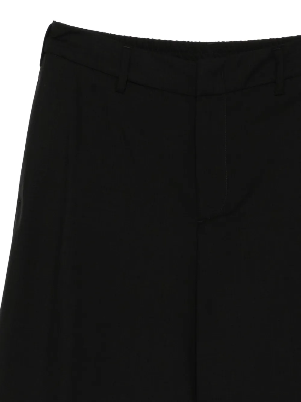 PT Torino Lorenza broek met wijde pijpen Zwart