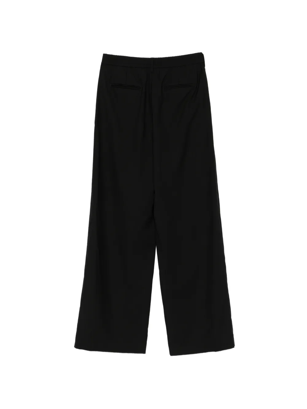 PT Torino Lorenza broek met wijde pijpen Zwart