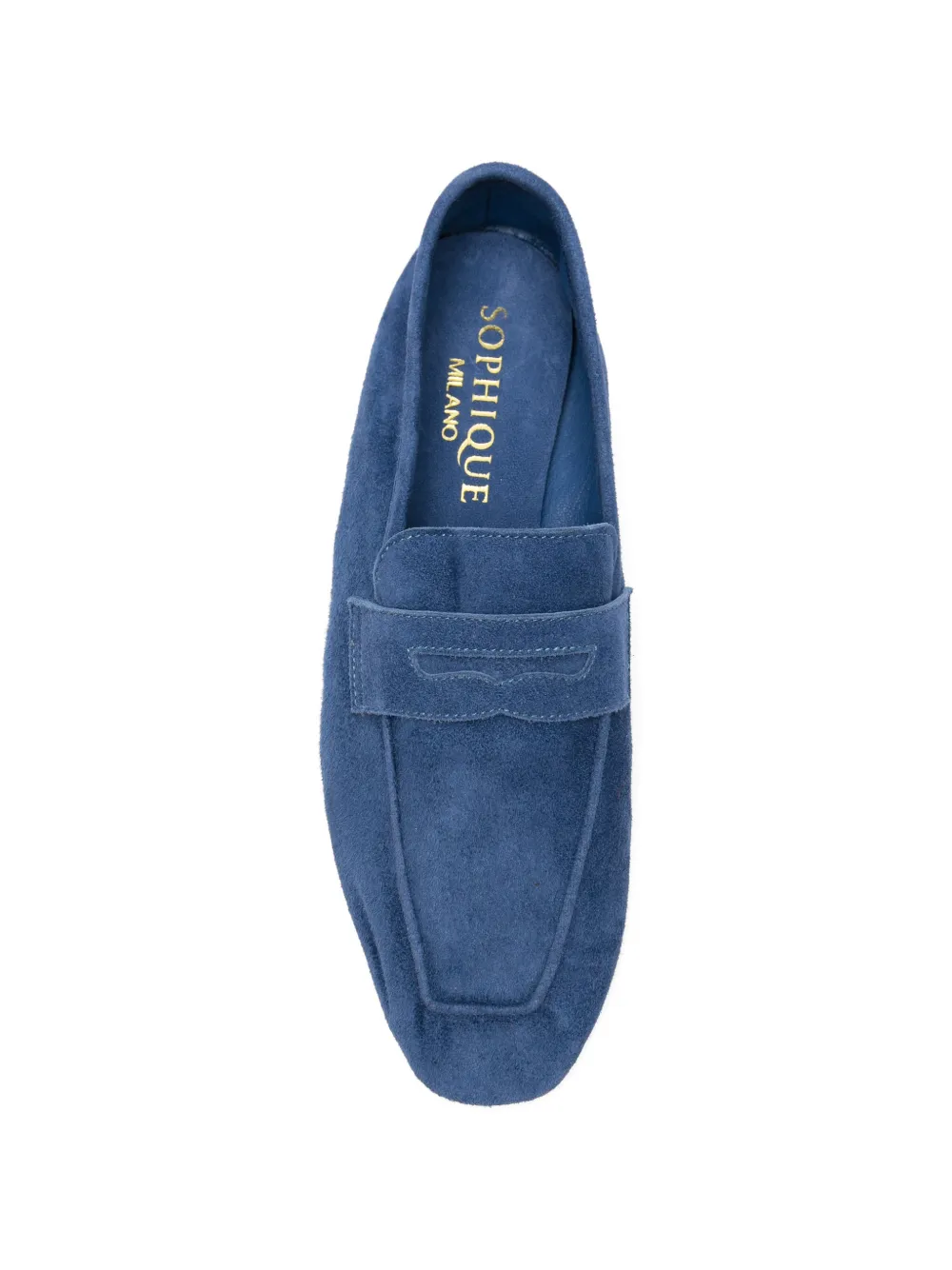 SOPHIQUE Suède loafers Blauw