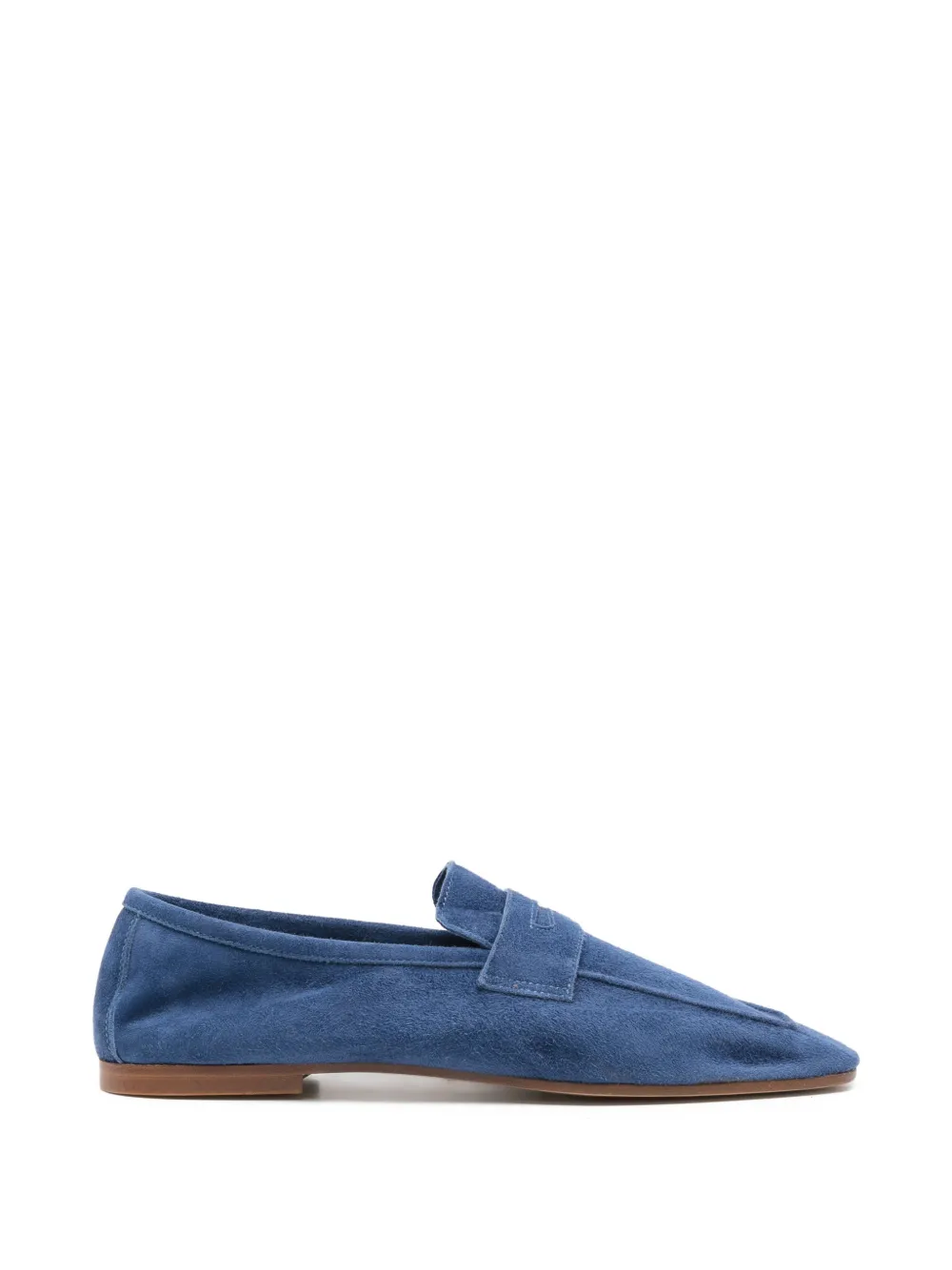 SOPHIQUE suede penny loafers - Blu