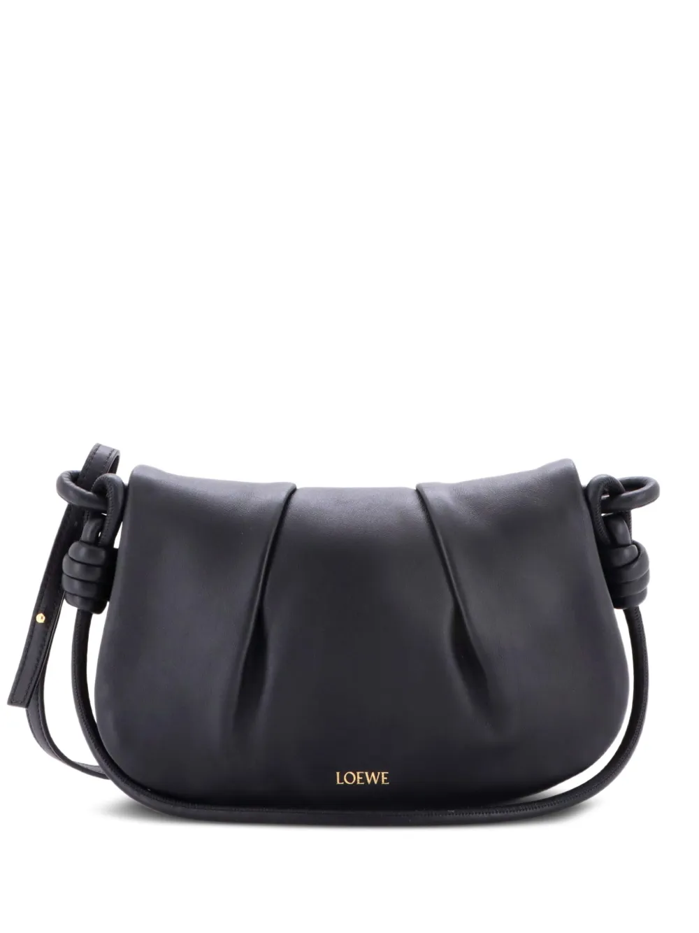 Loewe Pre-Owned Paseo Leather shoulder bag - Nero