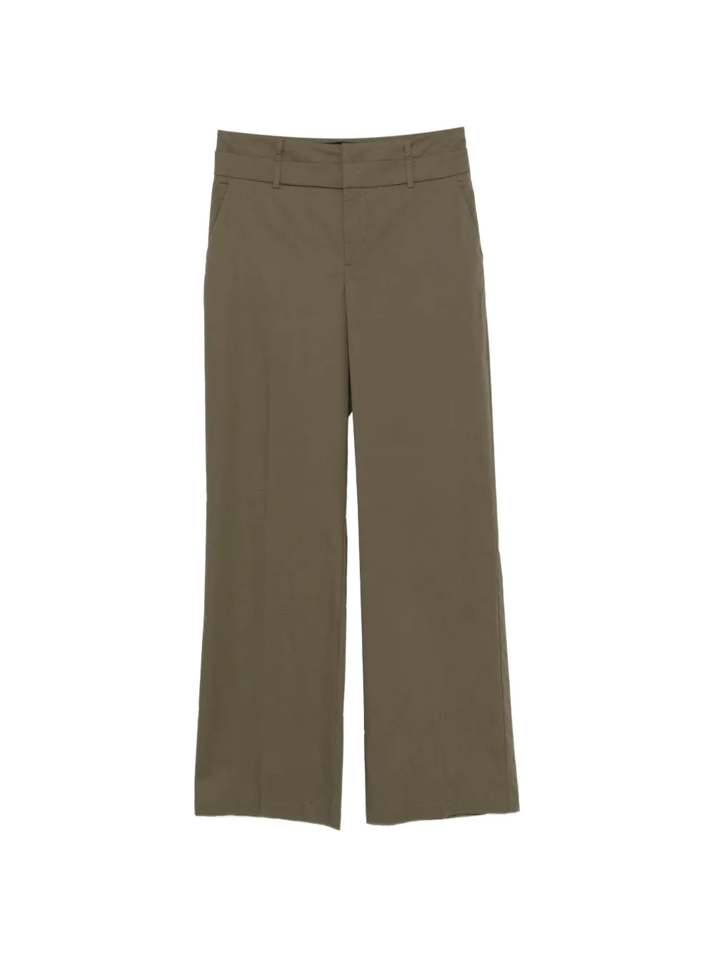 Federica Tosi wide-leg trousers - Verde