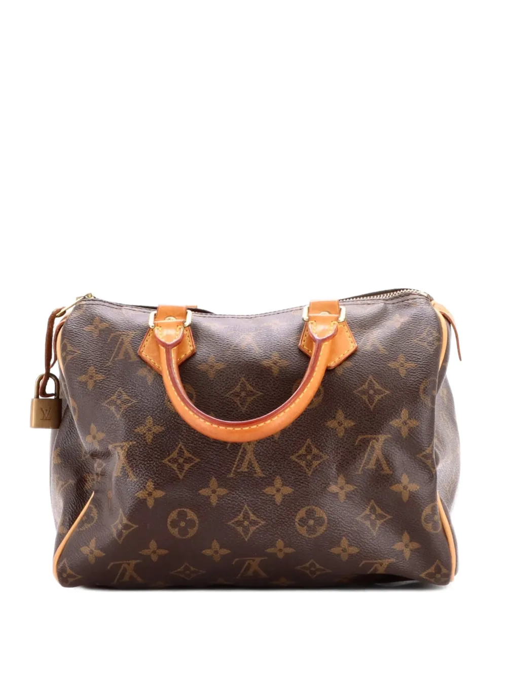Louis Vuitton Pre-Owned Borsa a tracolla Speedy 25 in tela - Marrone