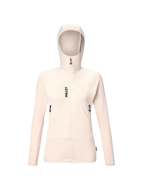Pascal Millet Fusion Grid waffle-knit zip-up hoodie