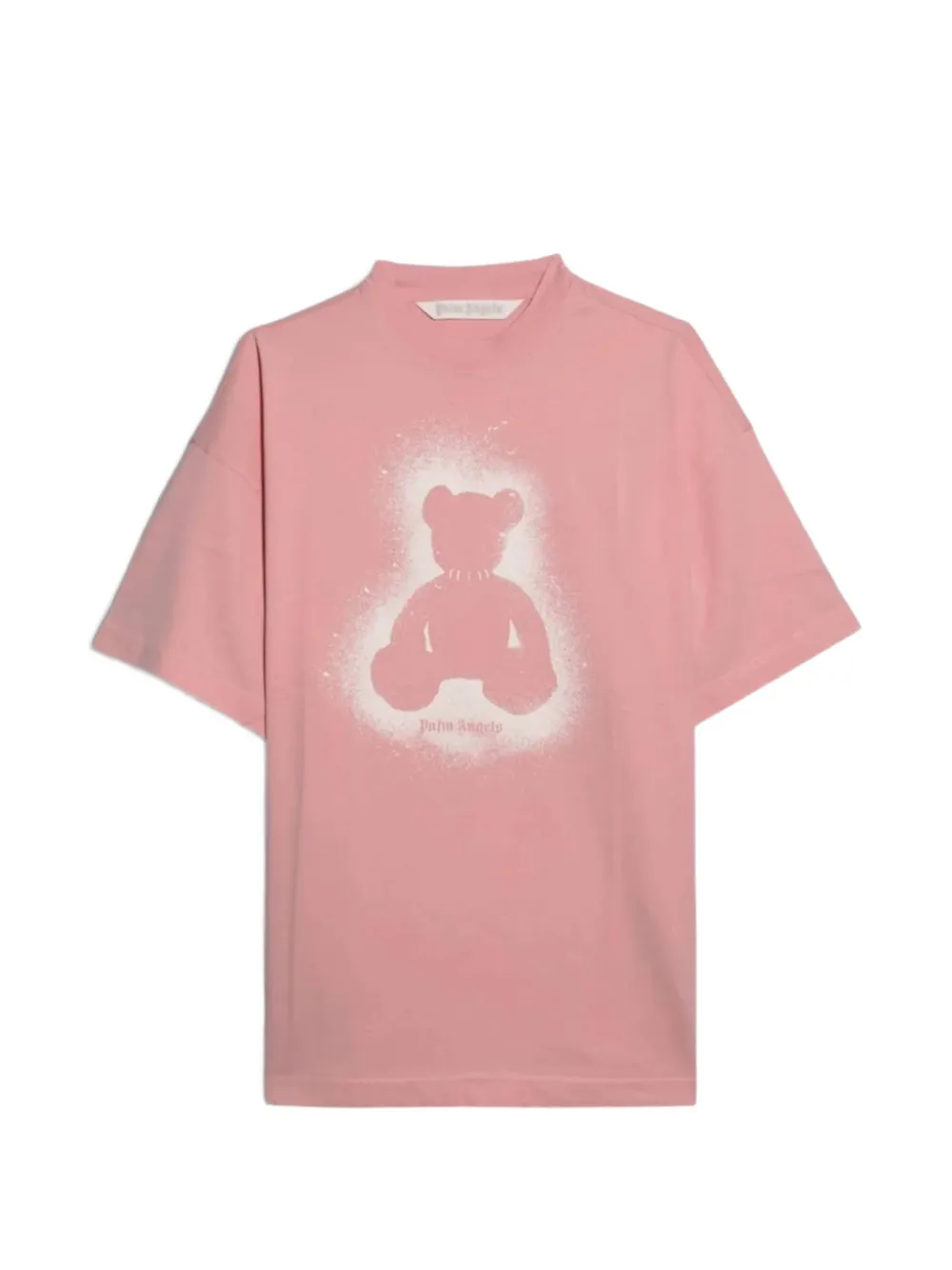 Palm Angels Spray Bear T-shirt - Rosa