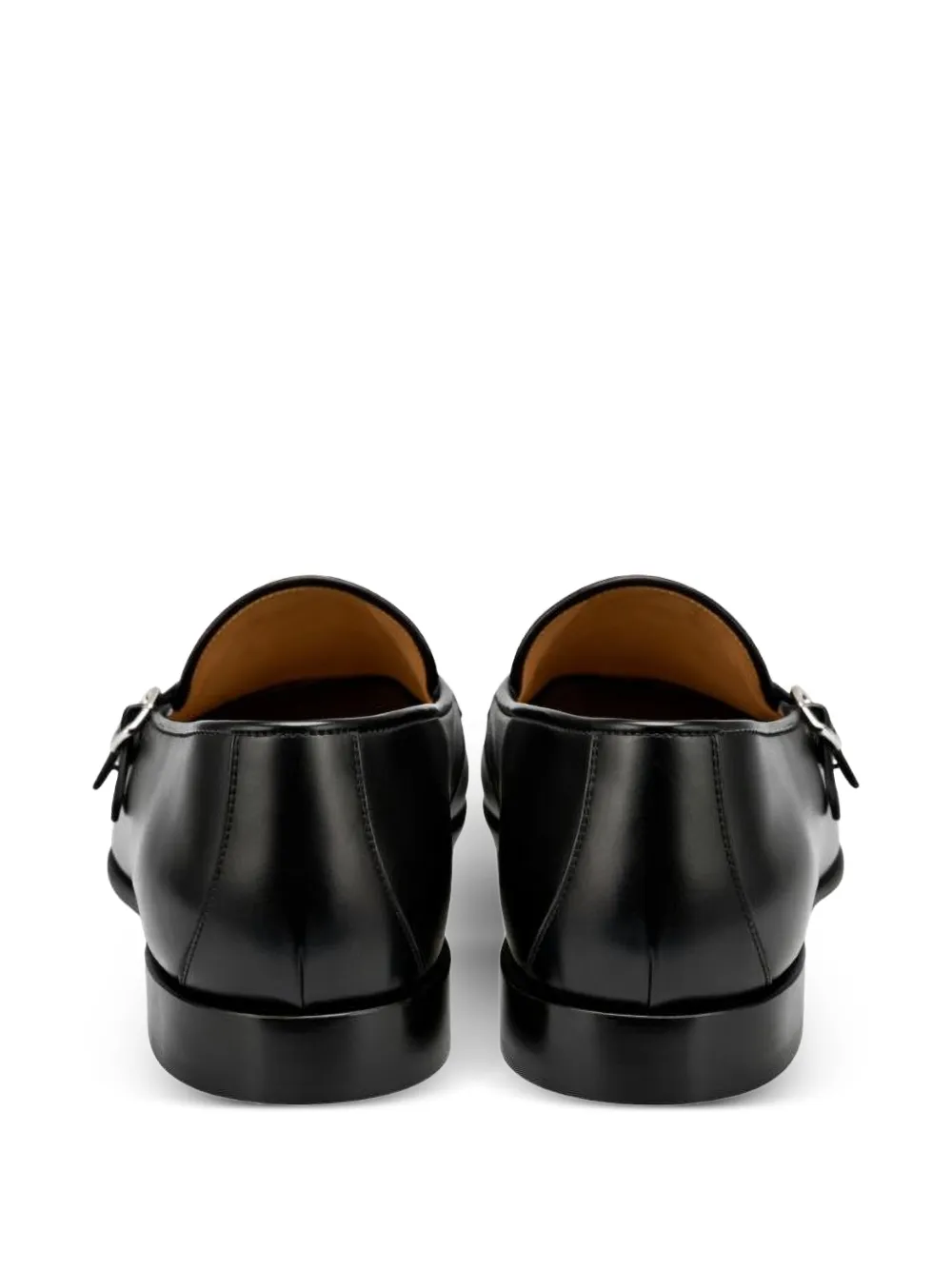 FRANZESE COLLECTION Gagà Napoletano double-buckle monk shoes Zwart