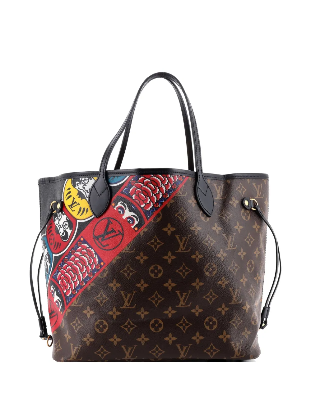 Louis Vuitton Pre-Owned Neverfull NM Limited Edition Kabuki Monogram Canvas MM tote bag - Marrone