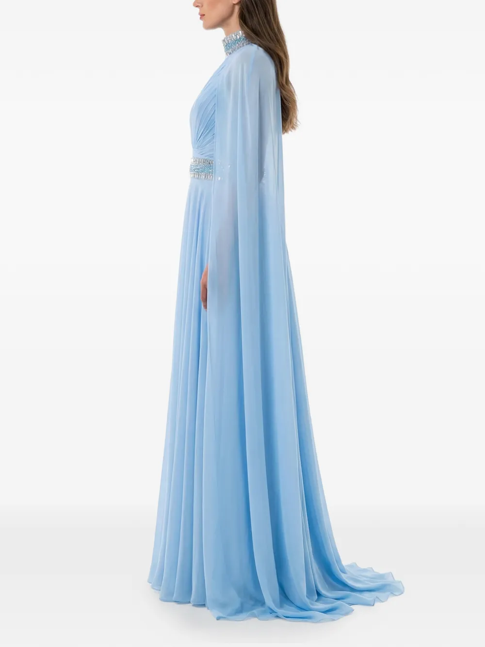 Gattinolli by Marwan Verfraaide maxi-jurk Blauw