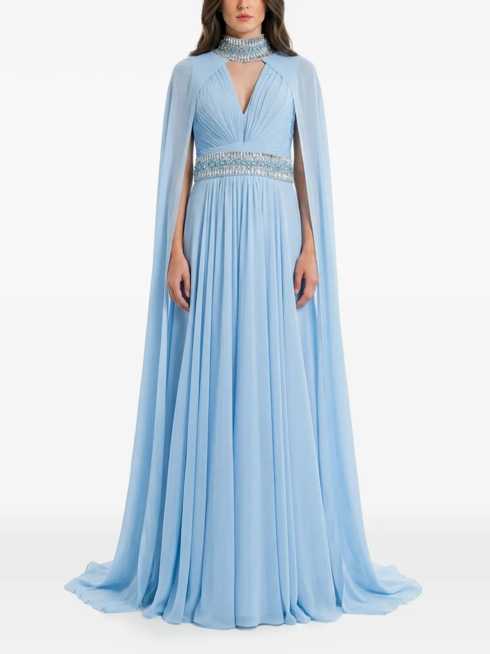 Gattinolli by Marwan Verfraaide maxi-jurk Blauw