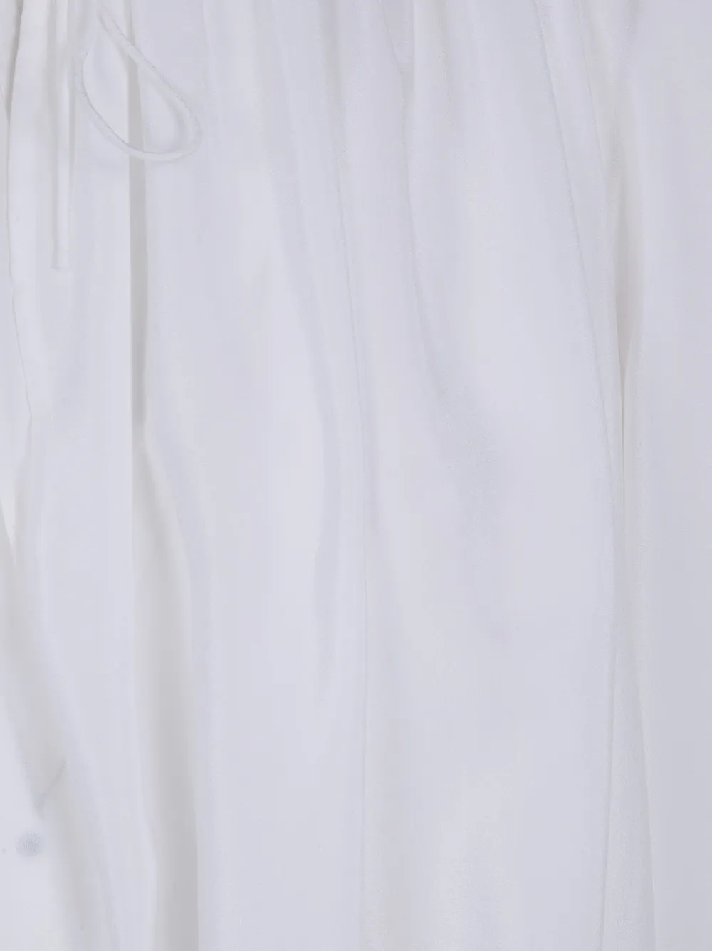 Balmain Blouse met gesmockte hals Wit